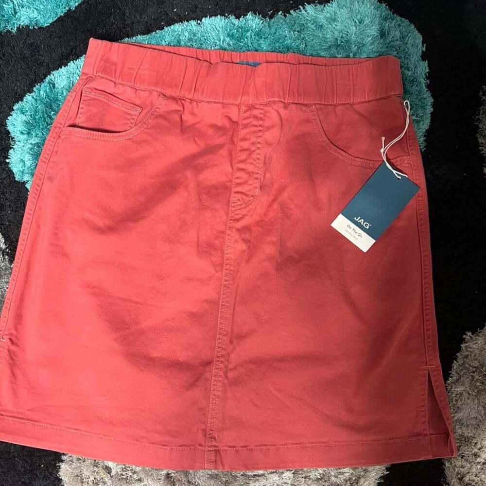 Jag Jeans Coral Red Womens Skort